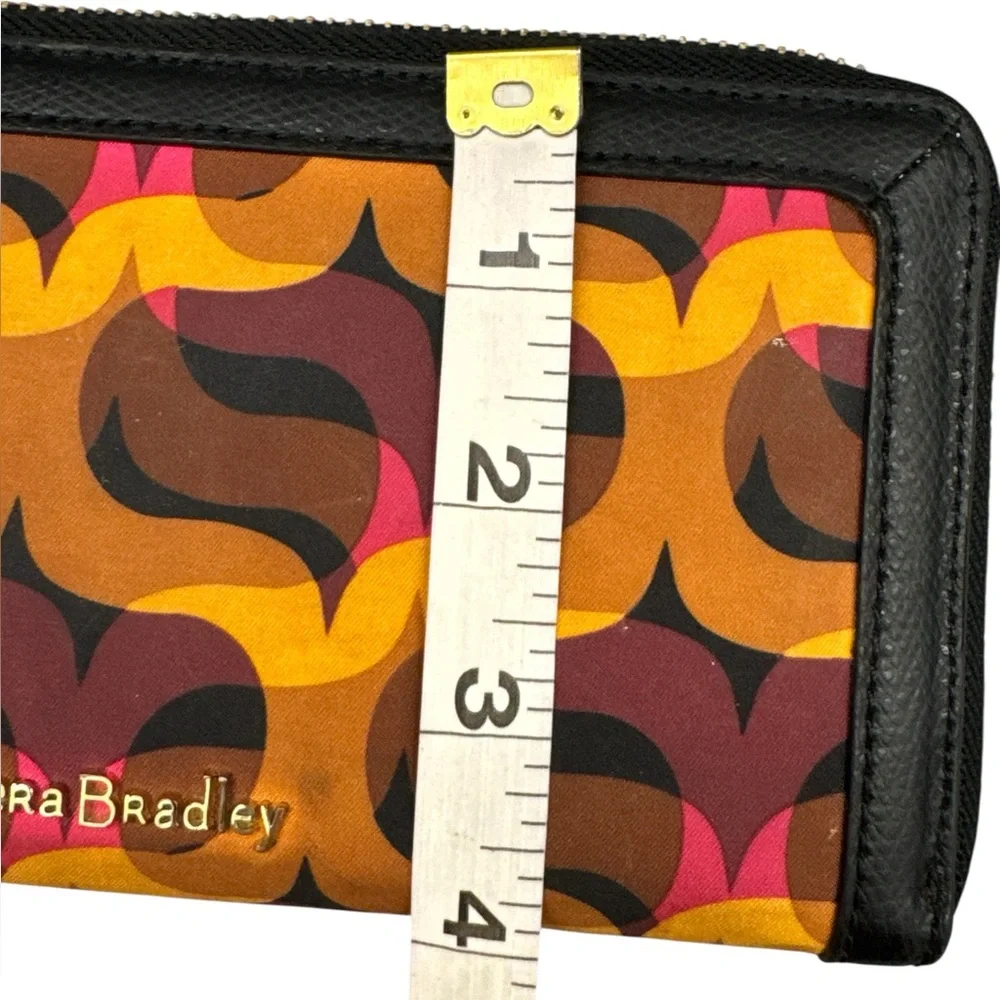 Vera Bradley Georgia Wallet With Leather Trim - Picture 13 of 13